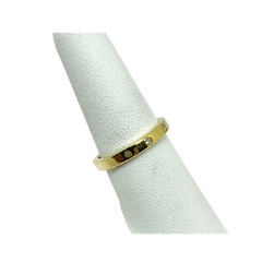 10k Yellow Gold Diamond Stackable Woman Band Ring 3 mm Size 7