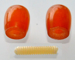 1970 RUSSIAN SOVIET BALTIC AMBER TWIST CLASP NECKLACE 老琥珀 PENDANT SUSPENSION PIN