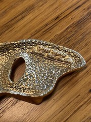 VTG 1980s Signed 1989 PHANTOM PIN/BROOCH – COSTUME JEWELRY