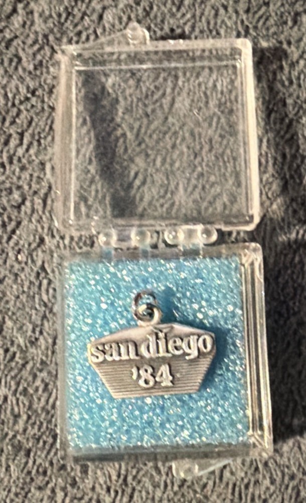 Bandag San Diego February 1984 Sterling Silver Charm