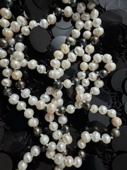 Long Baroque Freshwater like Pearl Necklace 22.5”