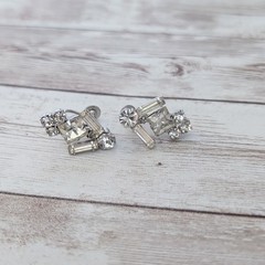 Vintage Screw Back Earrings – Stylish Unusual 1″