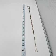 Vintage 90s Rose Gold tone Necklace Layering Chain Moon Pendant Lariat Jewelry