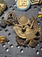 Lot Of Military Themed Pins Military Pin Lot DSTAC