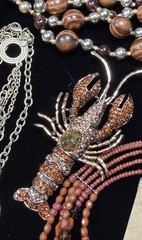 Vintage Now Curated Boho Jewelry Lot Handmade Statement Necklace 10pc