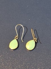 Sterling Silver Turquoise Dangle Earrings