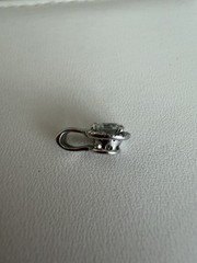 10K White Gold Pendant
