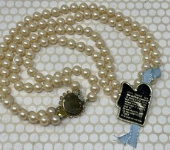 Vintage Signed KYOTO CULTURA “PEARLS” with Original Tag