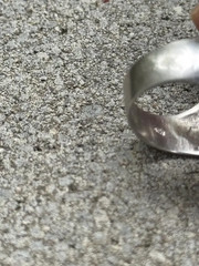 vintage artisan ring sterling silver 925