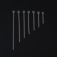 925 Sterling Silver Open Eye Pins 0.5x20mm – 30pcs Jewelry Making Supplies Findi