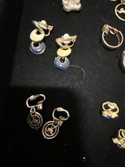 20 Pair Vintage Clip On EarRings Various Colors And Styles As Pictured Lot 02