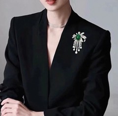 Vintage high-end brooch breastpin for women best gift for her
