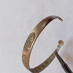 AMAZING RARE ANCIENT TRIBAL SILVER BRACELET – AUTHENTIC VINTAGE ANTIQUE JEWELRY