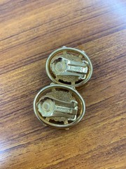 Excellent Burberrys Vintage Cameo Earrings