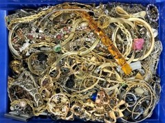3 Pound Unsorted Huge Lot VTG Jewelry Vintage New Junk + Wear Resell Tangled In