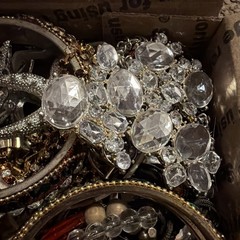 Vintage to Now Jewelry Lot, All Wearable Untested. No Broken. Box A10
