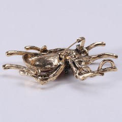 Spider Animal Suit Brooch Collar Pin Vintage Fashion Crystal Insect Brooches