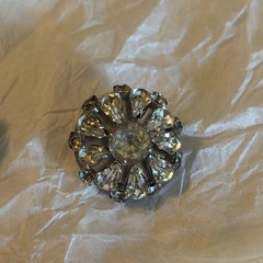 Vintage Fred Block Earrings-circa 1930-50, Older Earrings That Still Sparkle