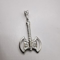 Vintage Pendant “Perun’s Axe ” made of 925 silver,sample,handmade, 4,23g