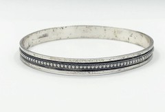 Vintage Danecraft Sterling Silver Bangle Bracelet A364