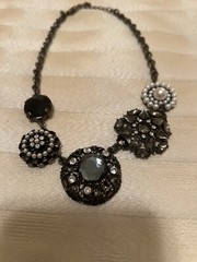 Vintage Necklace, aged gold chain, adjustable length to 19 in. any occasion