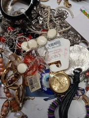 5Lbs Wearable Vintage Jewelry Huge lot Costume And More Unsearched Tangled