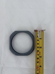 Vintage Two-Toned Gray & Black Retro Bakelite Bangle