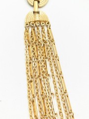 Vintage Sarah Coventry Layered Gold Tone Multi-Strand Necklace
