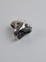 vintage guanyin buddha handcarved one of kind ring size 7