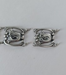 Circa 1940’s Danecraft Felch & Co. Sterling Tulip Bracelet Needs Repairs ~ Parts