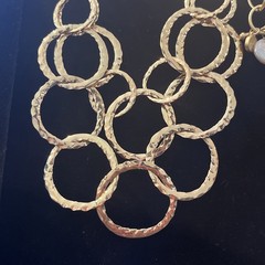 Jewelry lot Gold Tone Estate Finds Vtg To Now Necklaces Chains Bracelets Fashion