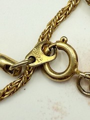 Vintage Ormex Hong Kong Filigree Articulated Fish Pendant Necklace – 5”