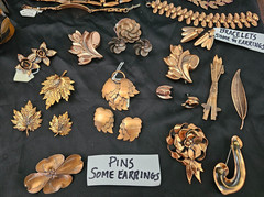 Estate Collection Vintage Copper Jewelry RENOIR Rebajes & More- 73 pcs