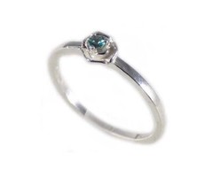 Alexandrite Rose Ring Antique 19thC Siberia Natural Handcrafted Color-Change Gem