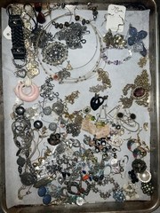 Huge Estate Jewelry Lot 500+Pc 40 Lb All Wearable Antique to Now Many Signed