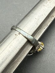 Estate Vintage Fashion Ring | Sterling Silver – Size 8