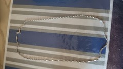 Vintage Italy 925 Sterling Silver Necklace