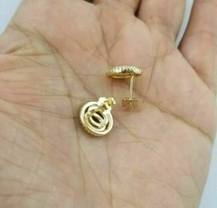 2Ct Art Deco Style Lab Created Diamond Wedding Gift For Her 14k Gold FN Earring