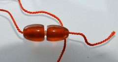 1970 RUSSIAN SOVIET BALTIC AMBER TWIST CLASP NECKLACE 老琥珀 PENDANT SUSPENSION PIN