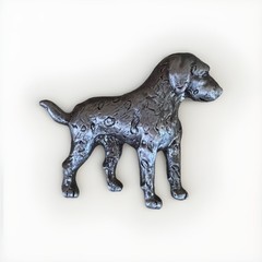 Pointer Or English Setter Dog Pin