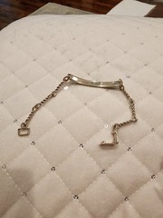 Vintage Italian Sterling Silver and Jade Link Bracelet
