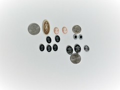 A Collection of 13 Cameos in Different Sizes