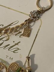 LATR 2GO Interchangeable Charm Bracelet (Glamour Puss & RARE Ladybug) 7.5”