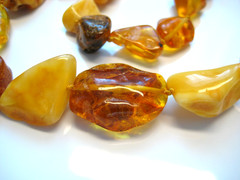 Genuine Massive Amber Beautiful Baltic Amber Necklace 20.5 inches !!!