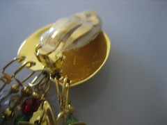 LUNCH AT THE RITZ FRUIT SALAD CLIP DANGLE EARRINGS