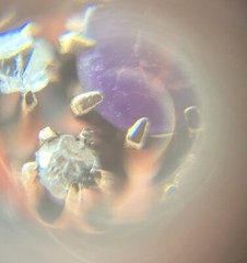 Antique Victorian 14K Gold Rose Cut Diamond Amethyst Engagement Ring Sz 5.75