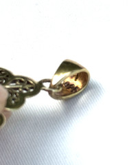 Vintage cross pendant 925 Sterling silver Italy