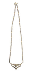 Vintage Art Deco Necklace Silver 925