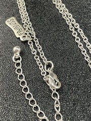 Vintage Bunny Rabbit Pendent Necklace 16-18” Chain