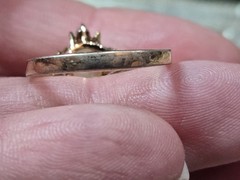 Vintage Opal Estate Jewelry Ring Yellow Gold 10k ST
